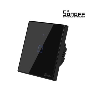 GloboStar® 80018 SONOFF T3EU1C-TX-EU-R2 - Wi-Fi Smart Wall Touch Button Switch 1 Way TX GR Series